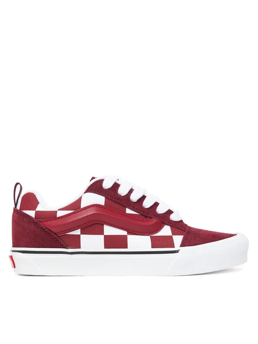 VANS Knu Skool 2Tone Bordeaux Red VN000 VN000D2TBRD