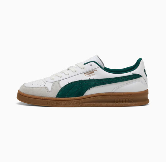 PUMA Indoor White Dark Myrtle Gum 401360-05