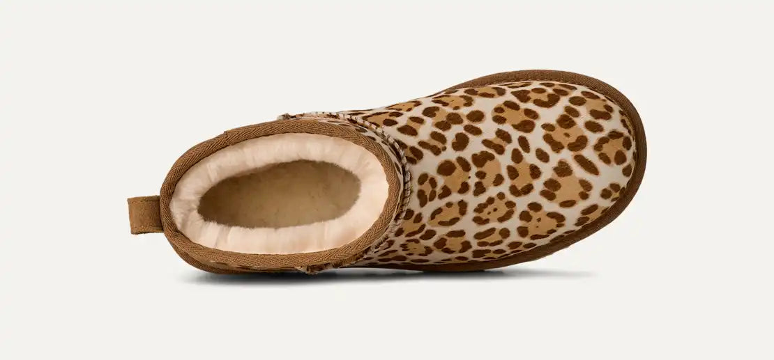UGG Ultra Mini Plains Boot Felicity Leopard Jasmine 1178110