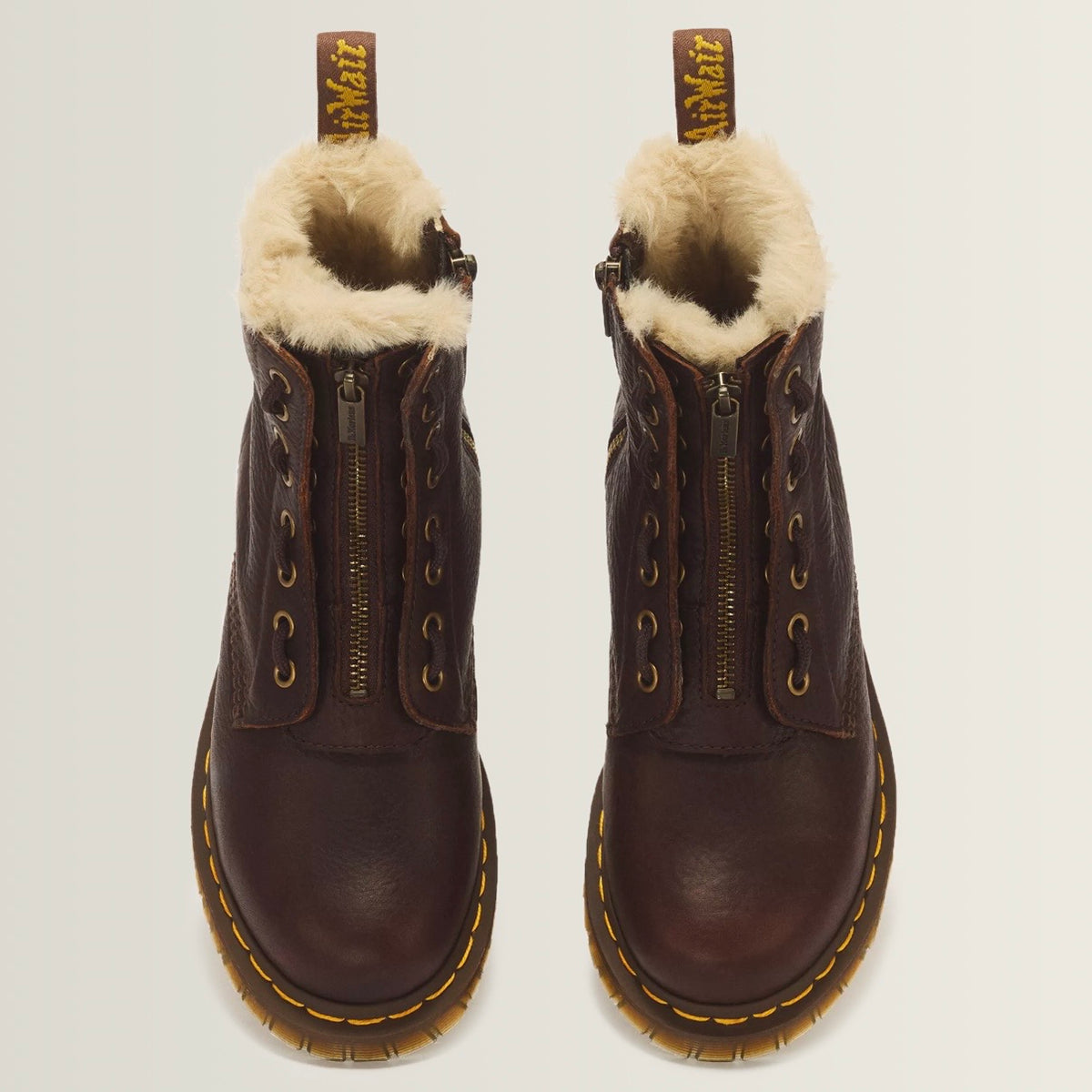 Dr.Martens 1460 Serena Zip Grizzly Dark Brown 43564200