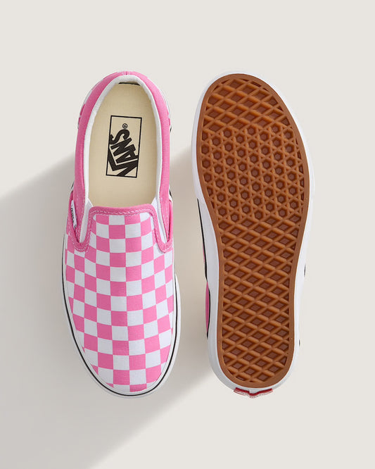 Vans Classic Slip On Checkerboard Color Theory Pink VN000D6YFRQ