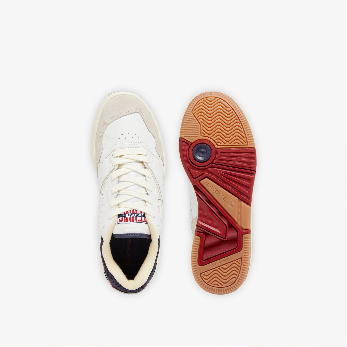 Lacoste Lineshot offwhite gum 40F