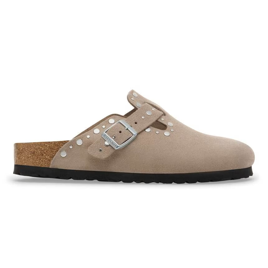 Birkenstock Boston Rivets Taupe 1030437