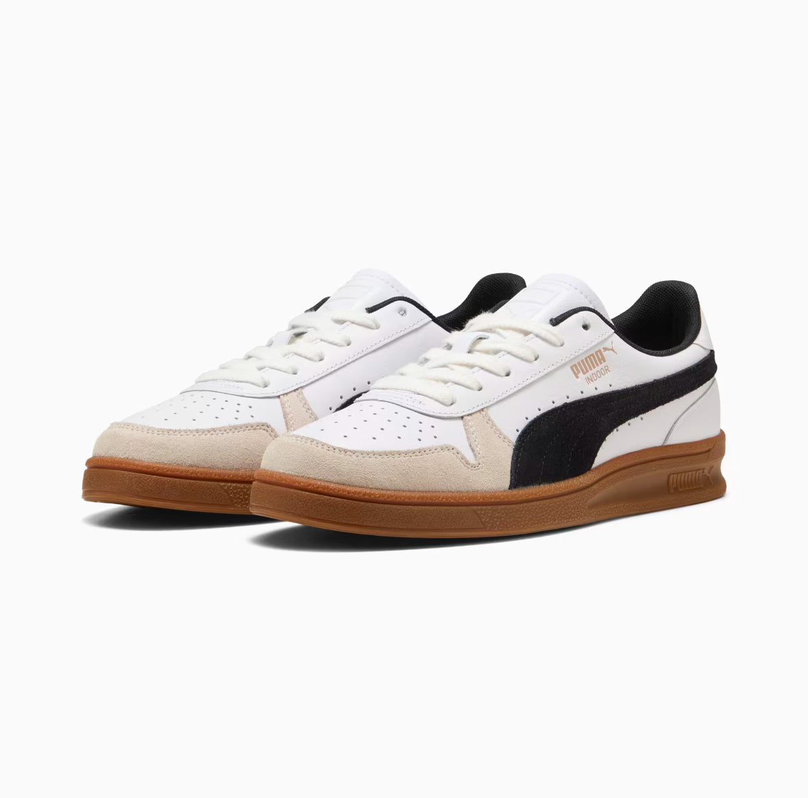 PUMA Indoor white black gum 401360-01