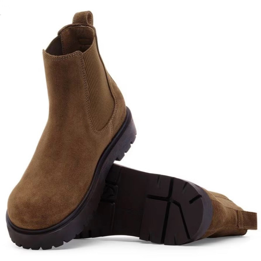 Birkenstock Highwood Slip On Chelsea Boot Dark Tea 1030115