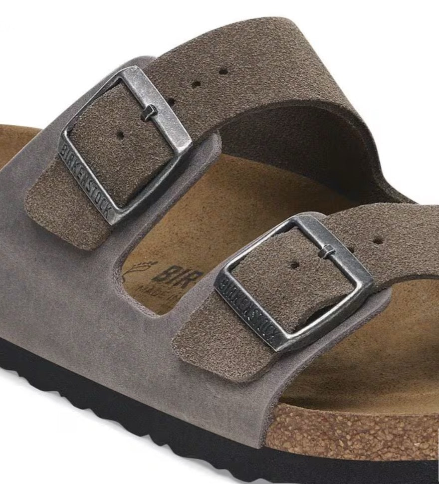 Birkenstock Arizona Mixed Leather Concrete Gray 1029159