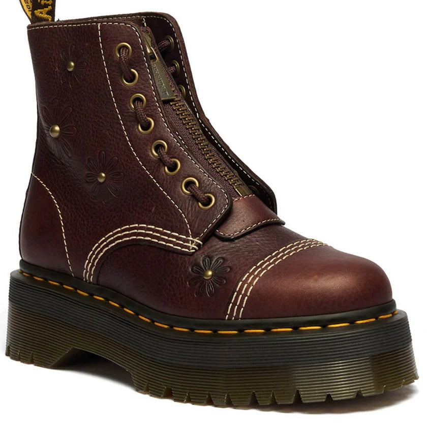 Dr.Martens Sinclair Plateau Flower Dark Brown Grizzly 42818200