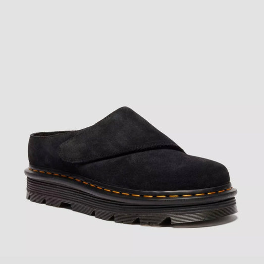 Dr.Martens Zebzag AnyWair Mules Black Bronx Suede 41730001