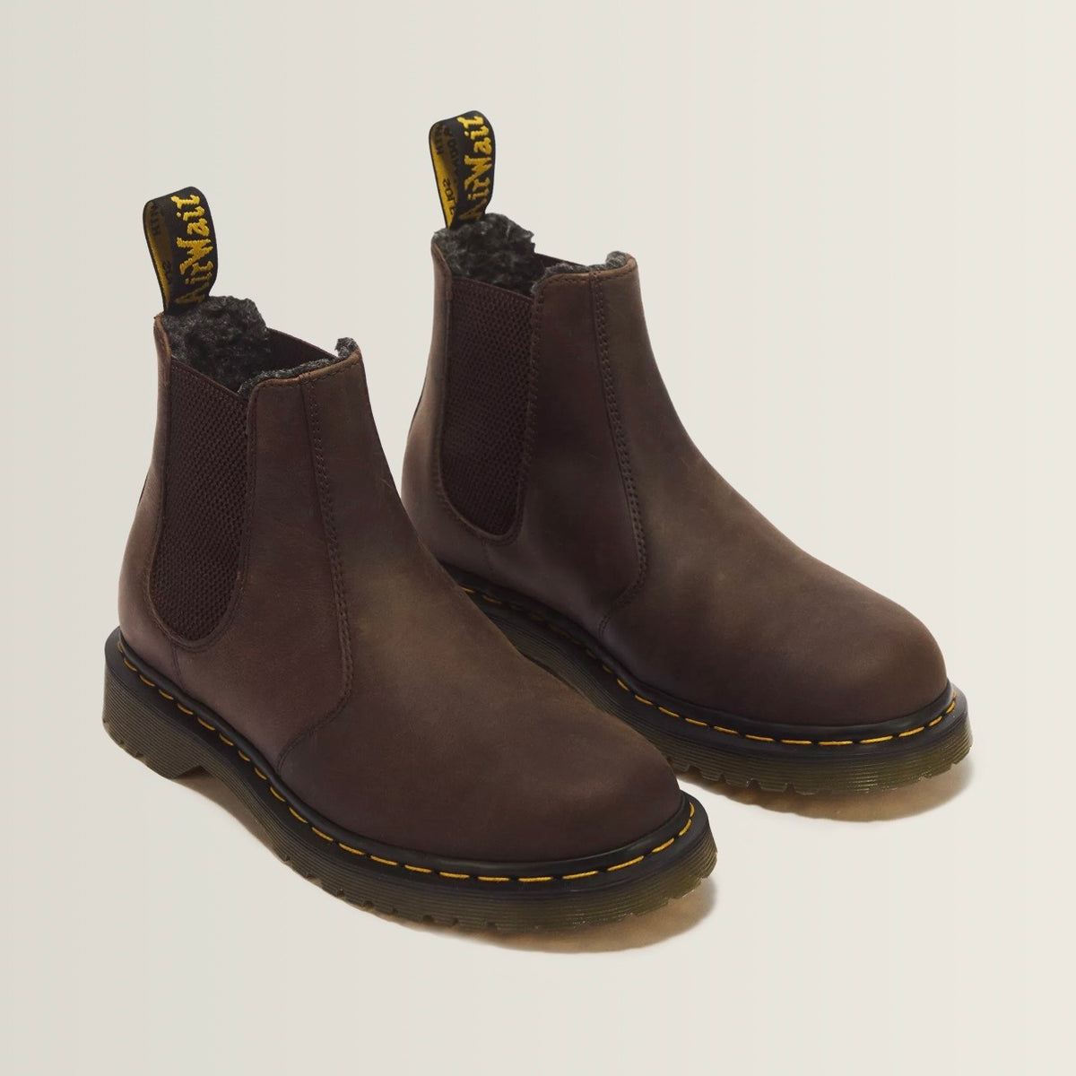 Dr.Martens 2976 WL Crazy Horse Chelsea Boots Dark Brown 44057200