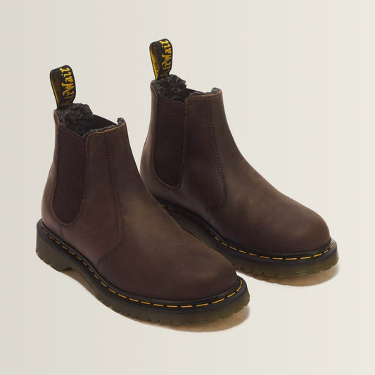 Dr.Martens 2976 WL Crazy Horse Chelsea Boots Dark Brown 44057200