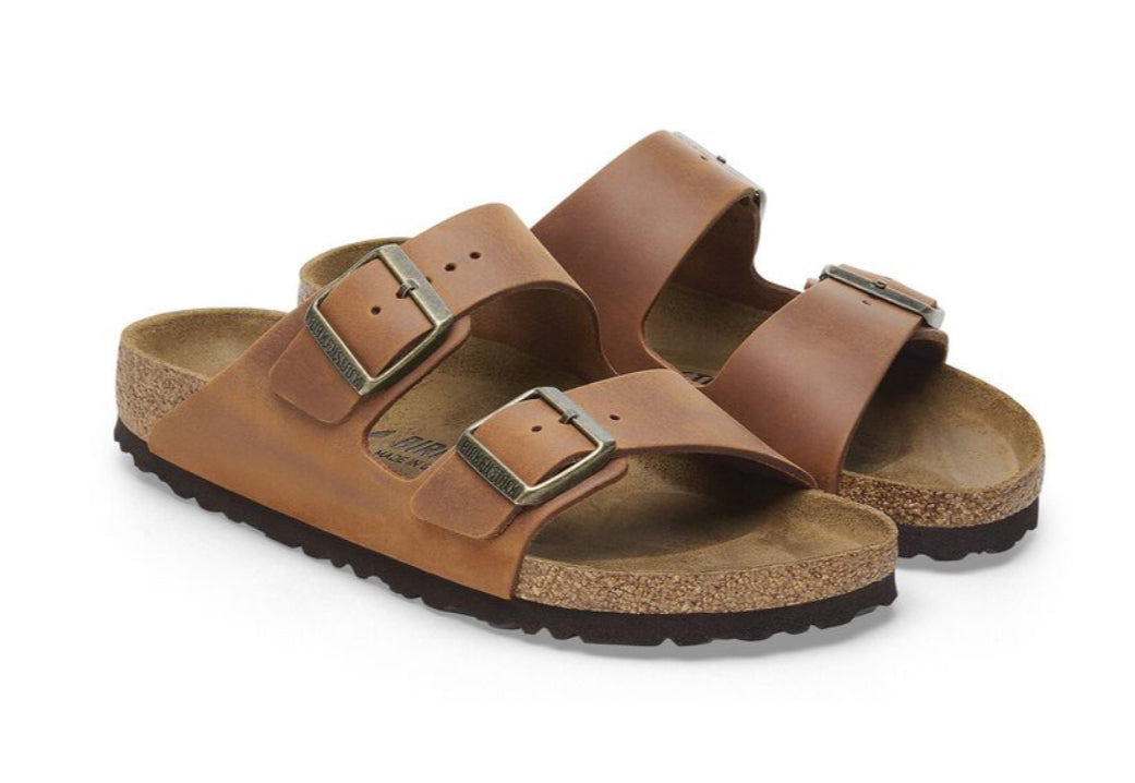 Birkenstock arizona oiled leather sandals online