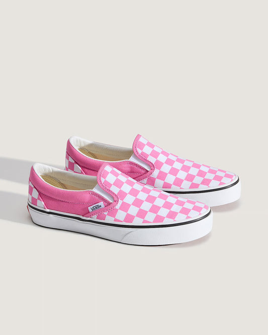 Vans Classic Slip On Checkerboard Color Theory Pink VN000D6YFRQ