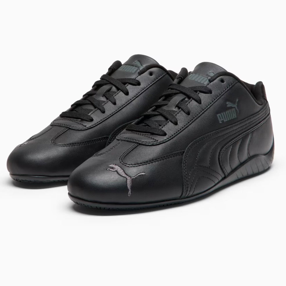 Puma Speedcat Full Leather Sneaker Black Shadow Gray 405449-01