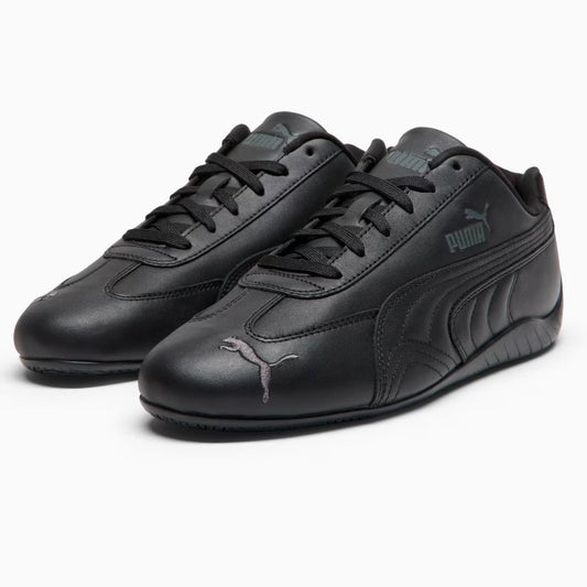 Puma Speedcat Full Leather Sneaker Black Shadow Gray 405449-01