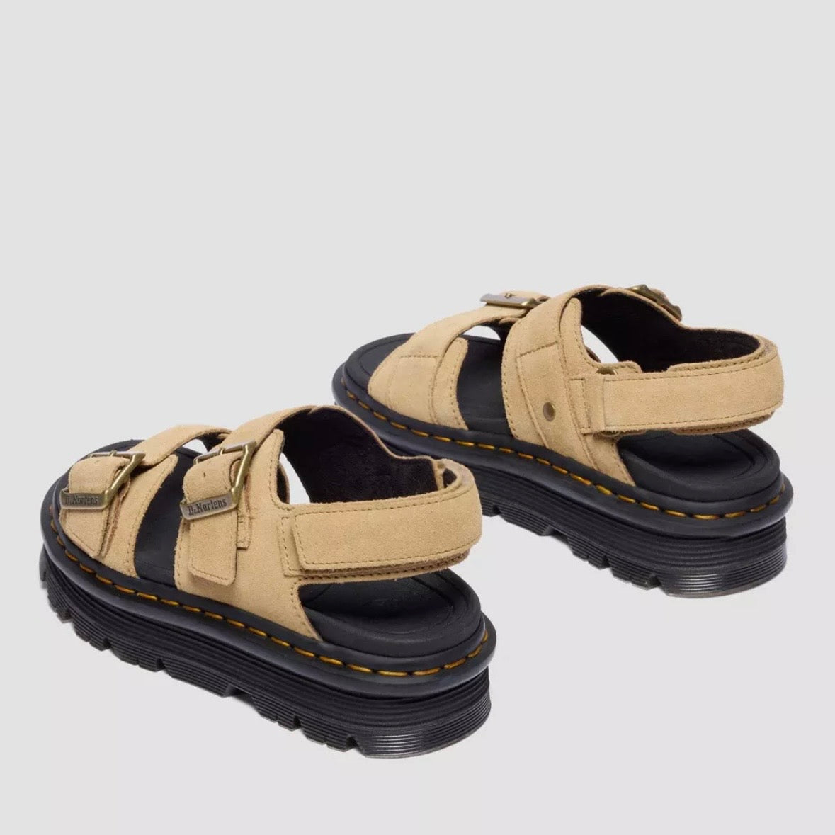 Dr.Martens Zebzag Sandale Tan E.H. Suede 42689200