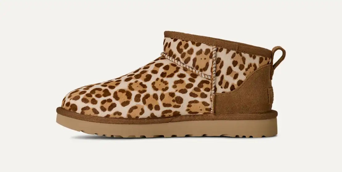 UGG Ultra Mini Plains Boot Felicity Leopard Jasmine 1178110
