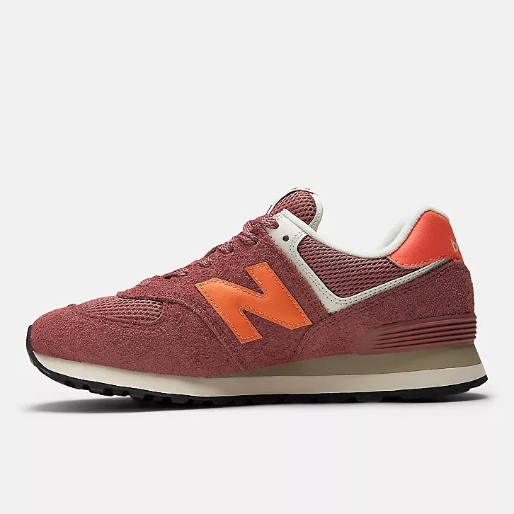 New Balance Sneaker U574 7FE Red Rock Tangerine Heat