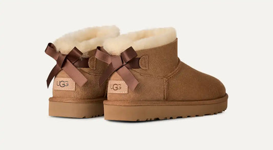 UGG Ultra Mini Bailey Bow Boot Chestnut 1185491
