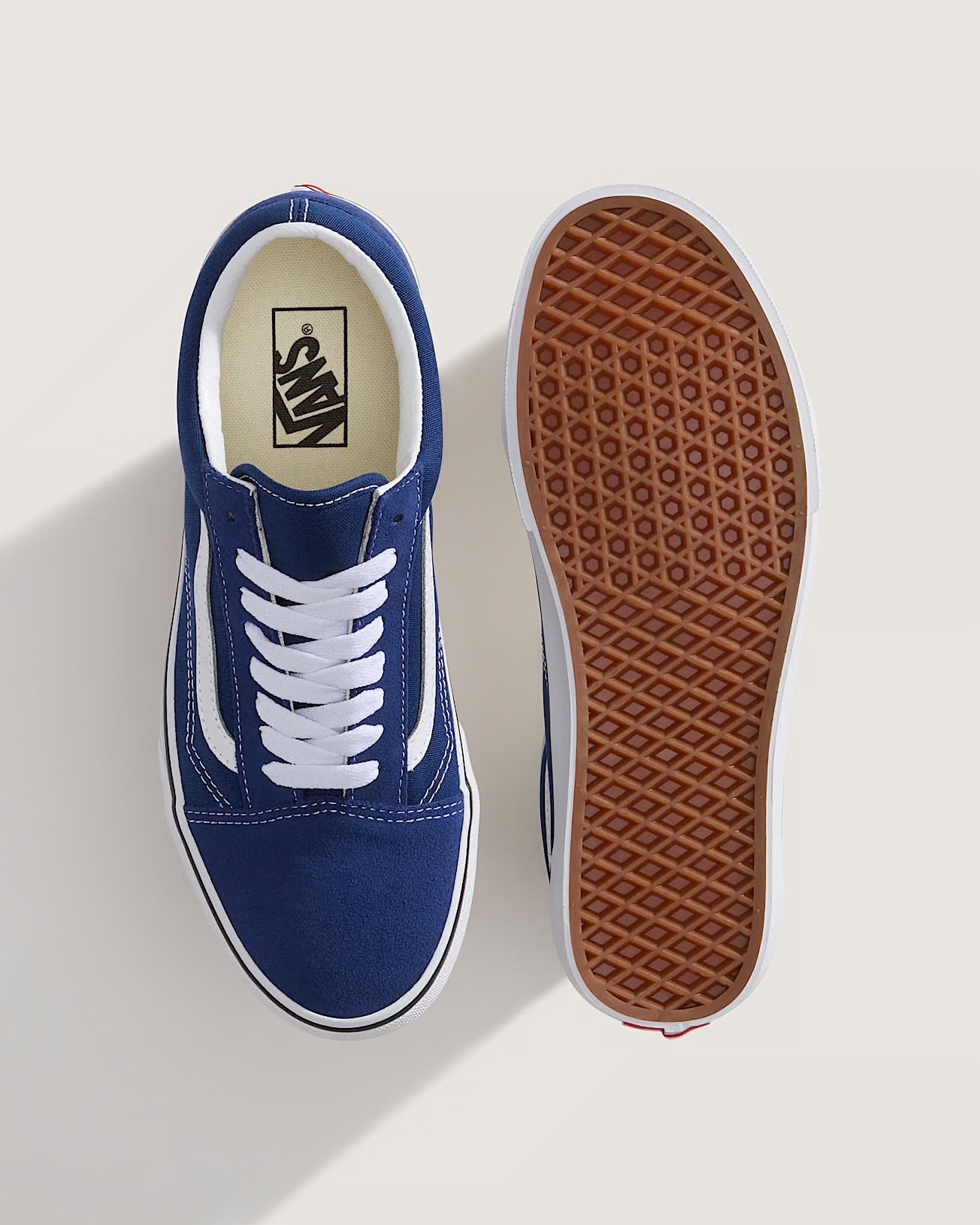 VANS Old Skool Color Theory Deep Indigo White VN000D7ZFOB