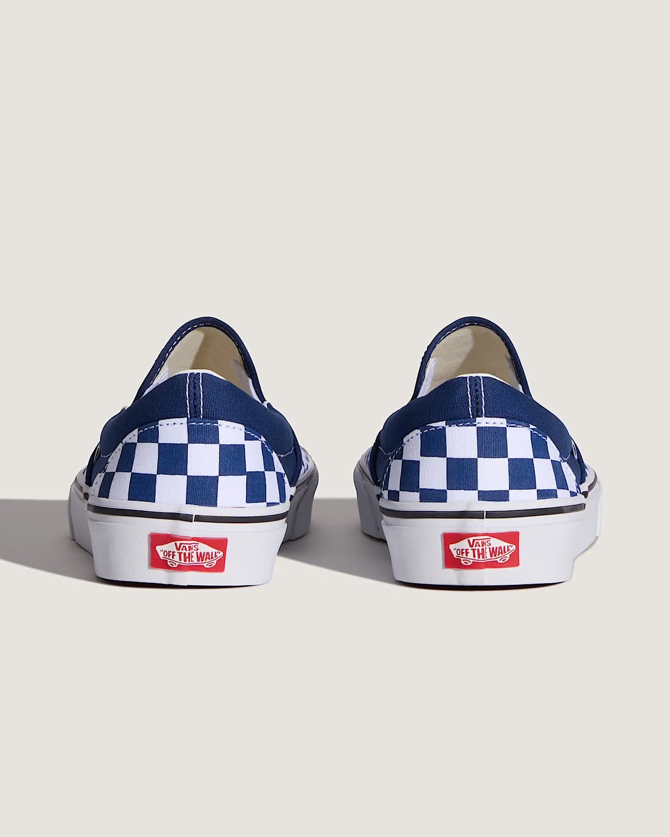 Vans Classic Slip On Checkerboard Deep Indigo White VN000DAHFOB