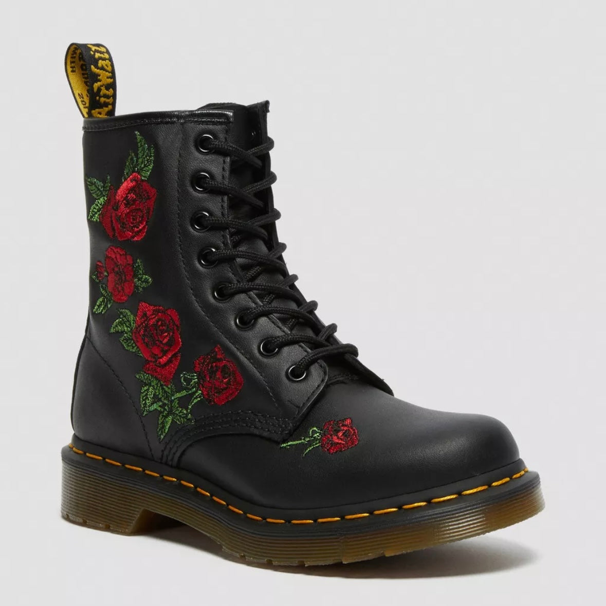 Dr.Martens 1460 Vonda Black Floral Rose 24722001
