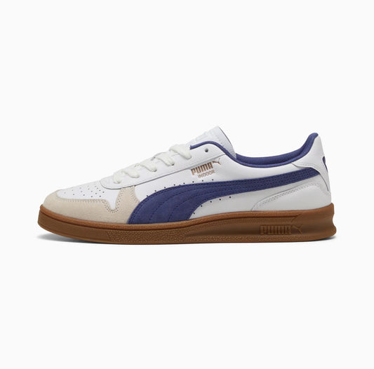 PUMA Indoor White Blue Crystal Gum 401360-06