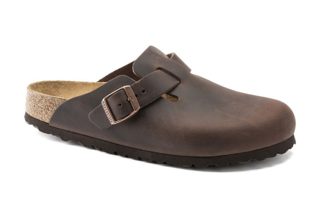Birkenstock Boston Oiled Leather Habana 0860131