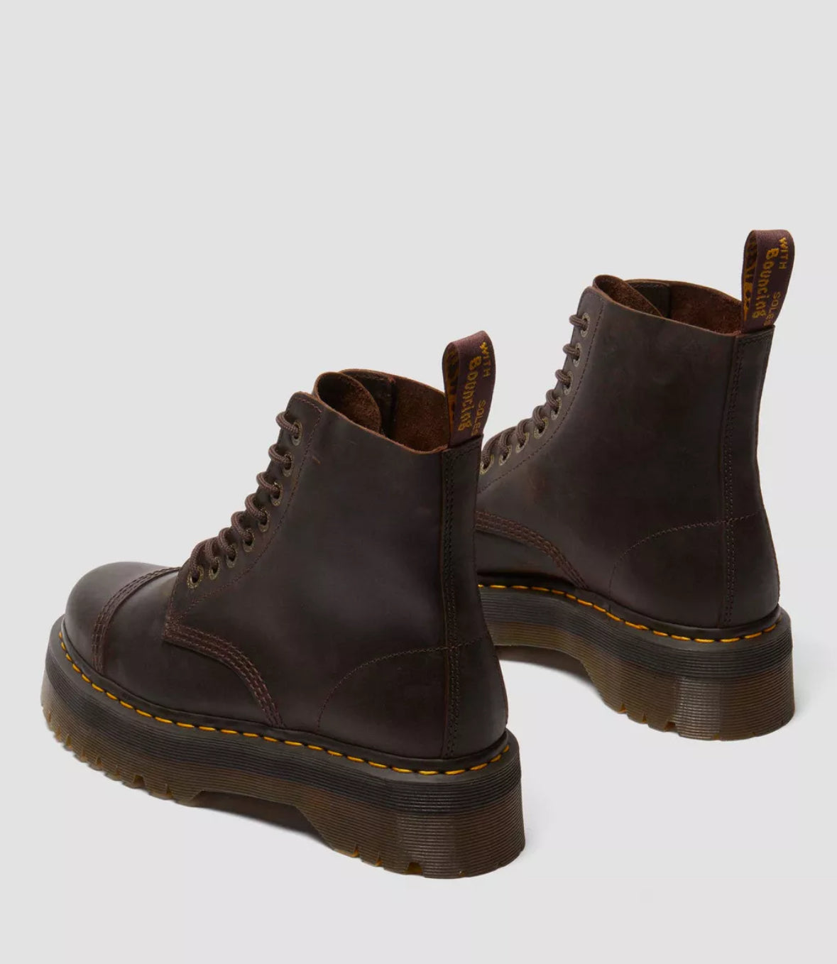 Dr.Martens Sinclair Plateau Crazy Horse Dark Brown 40910200
