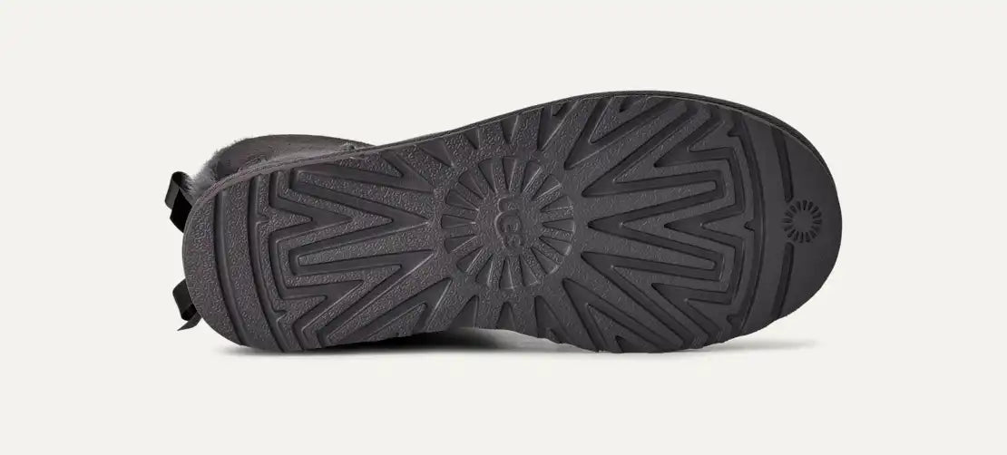 UGG Mini Bailey Bow 2 Boot Obsidian 1016501