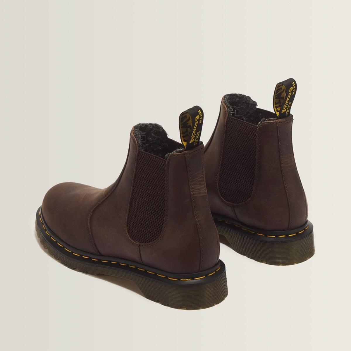 Dr.Martens 2976 WL Crazy Horse Chelsea Boots Dark Brown 44057200