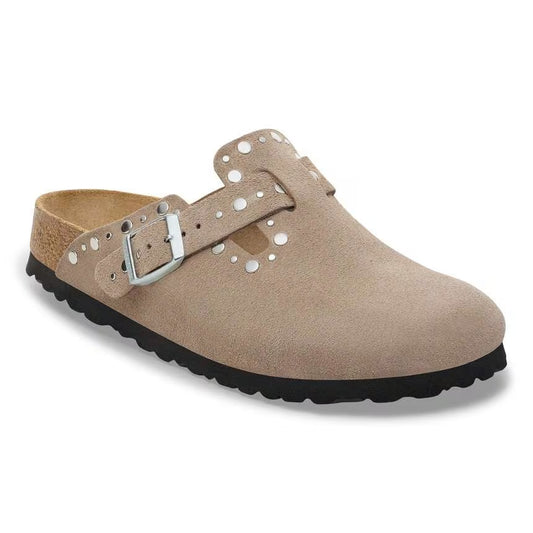 Birkenstock Boston Rivets Taupe 1030437