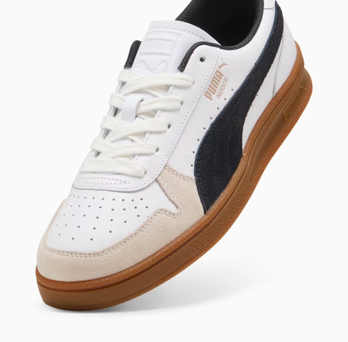 PUMA Indoor white black gum 401360-01