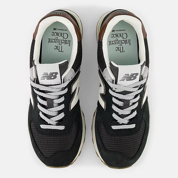 New Balance Sneaker U574 8SB Brown Dark Silver Metallic