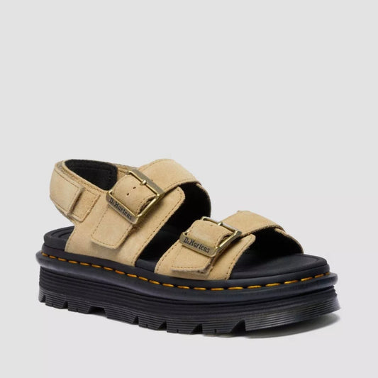 Dr.Martens Zebzag Sandale Tan E.H. Suede 42689200