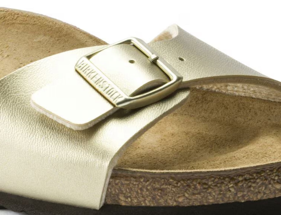 Birkenstock Madrid Birko-Flor Gold 1016106