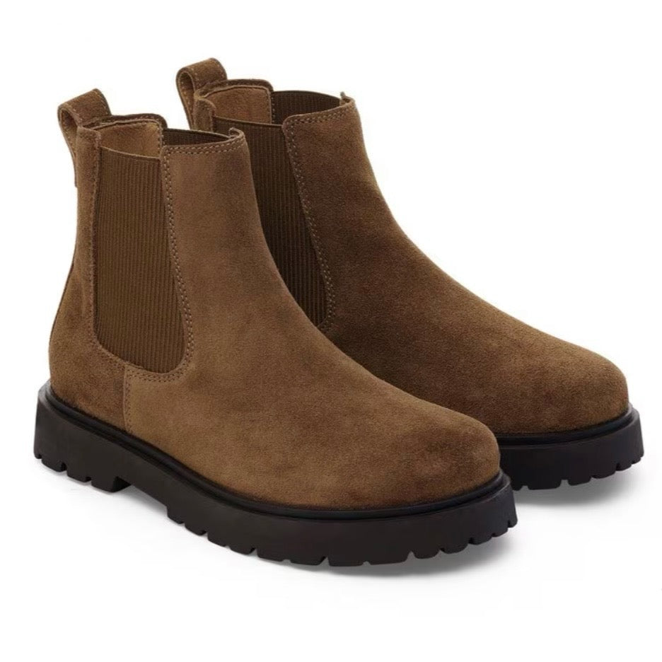 Birkenstock Highwood Slip On Chelsea Boot Dark Tea 1030115
