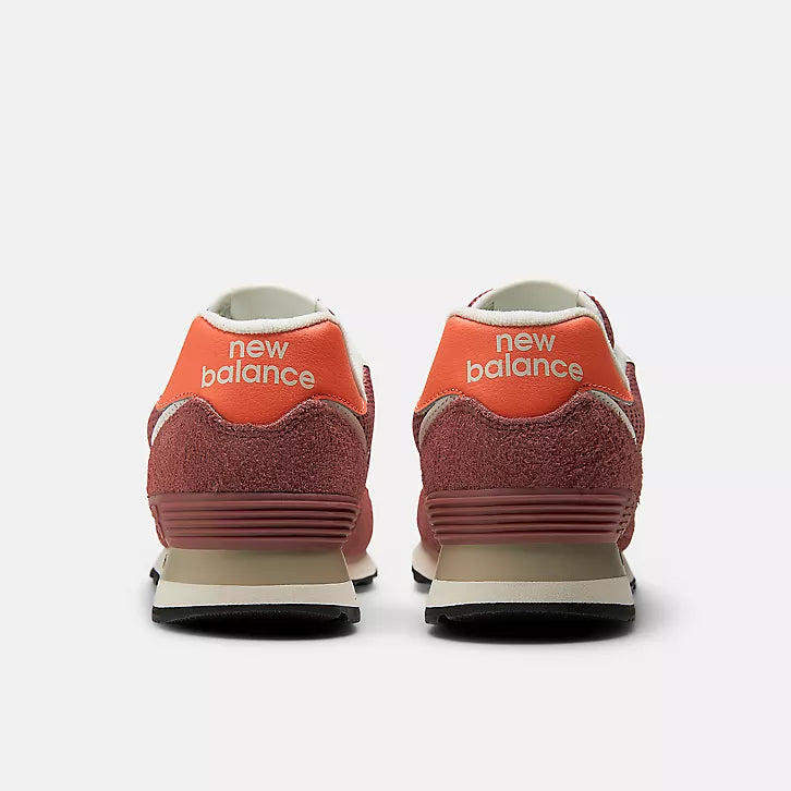 New Balance Sneaker U574 7FE Red Rock Tangerine Heat