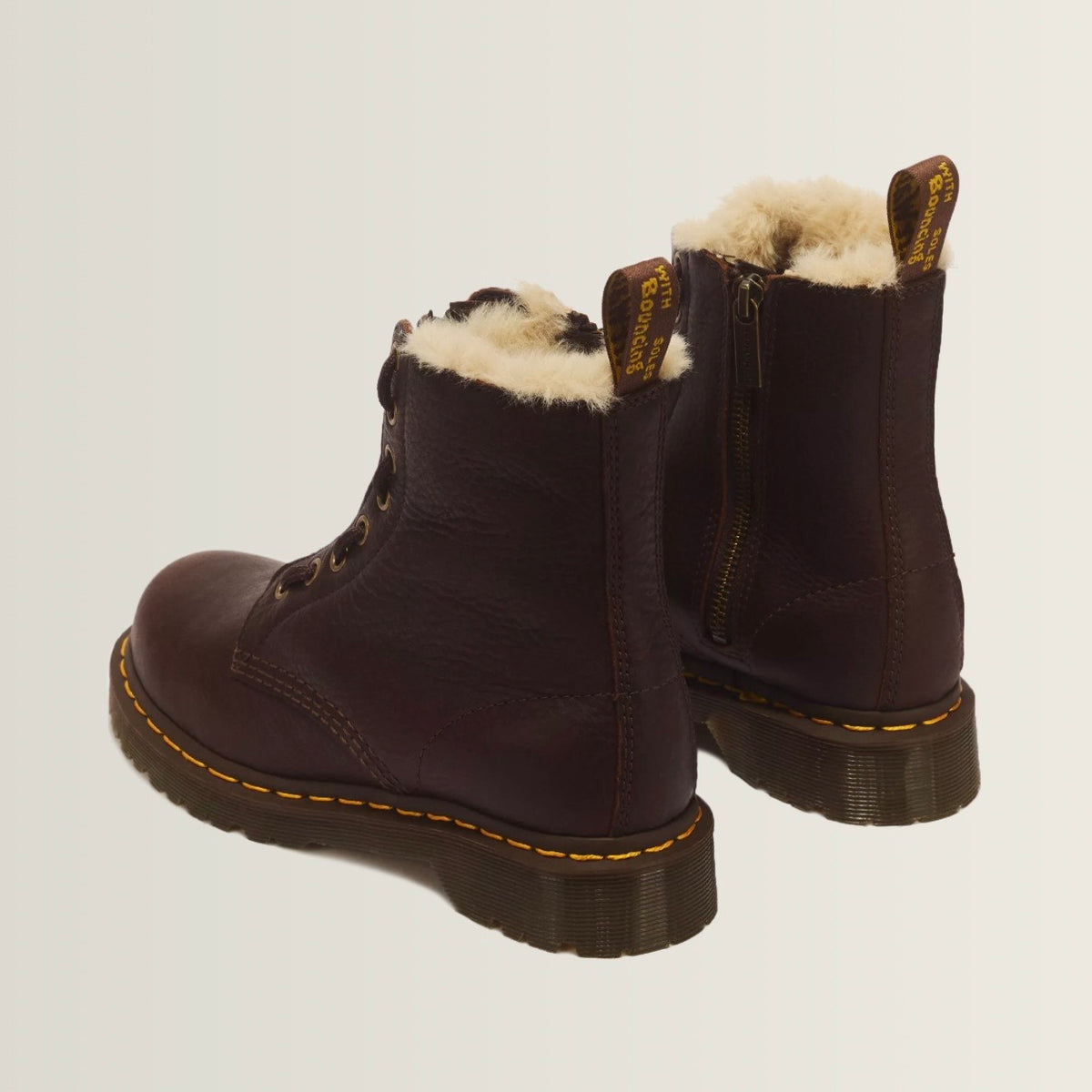 Dr.Martens 1460 Serena Zip Grizzly Dark Brown 43564200