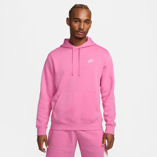 Nike Sportswear Club Pullover Hoodie Fleece Play Pink BV2654-675
