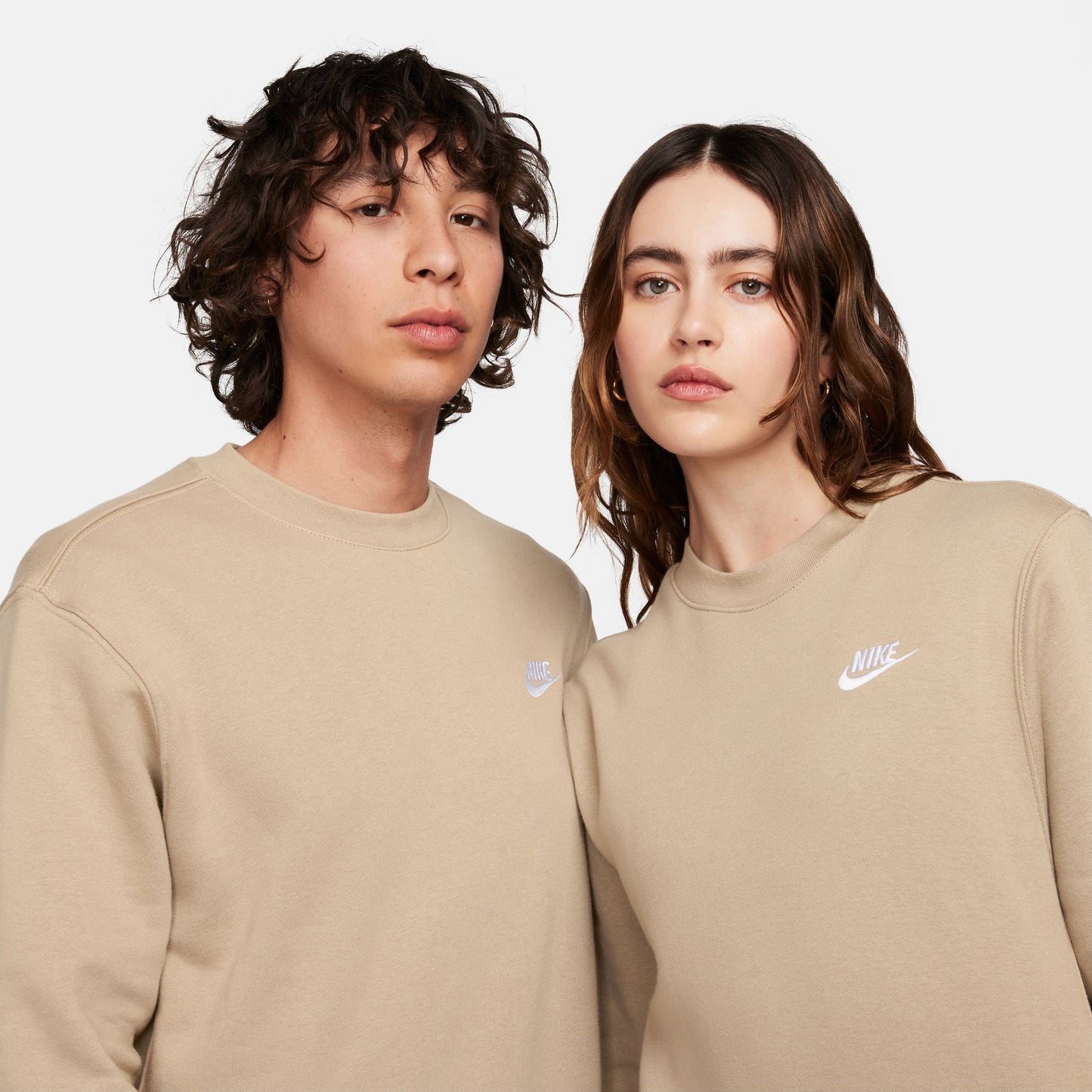 Nike Sportswear Club Sweatshirt Fleece Khaki BV2662-247