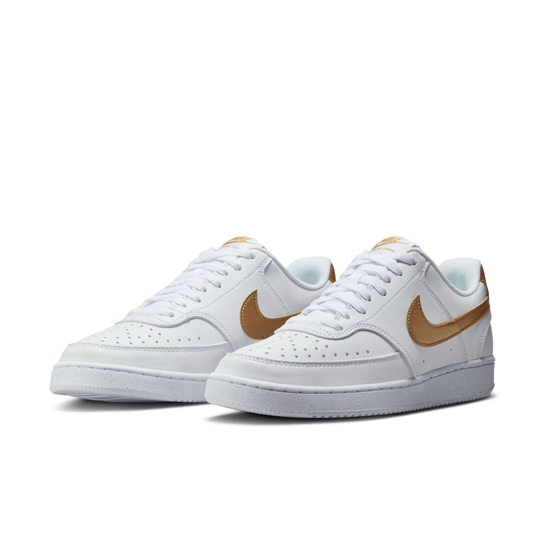 Nike Court Vision Low white metalic gold DH3158-105