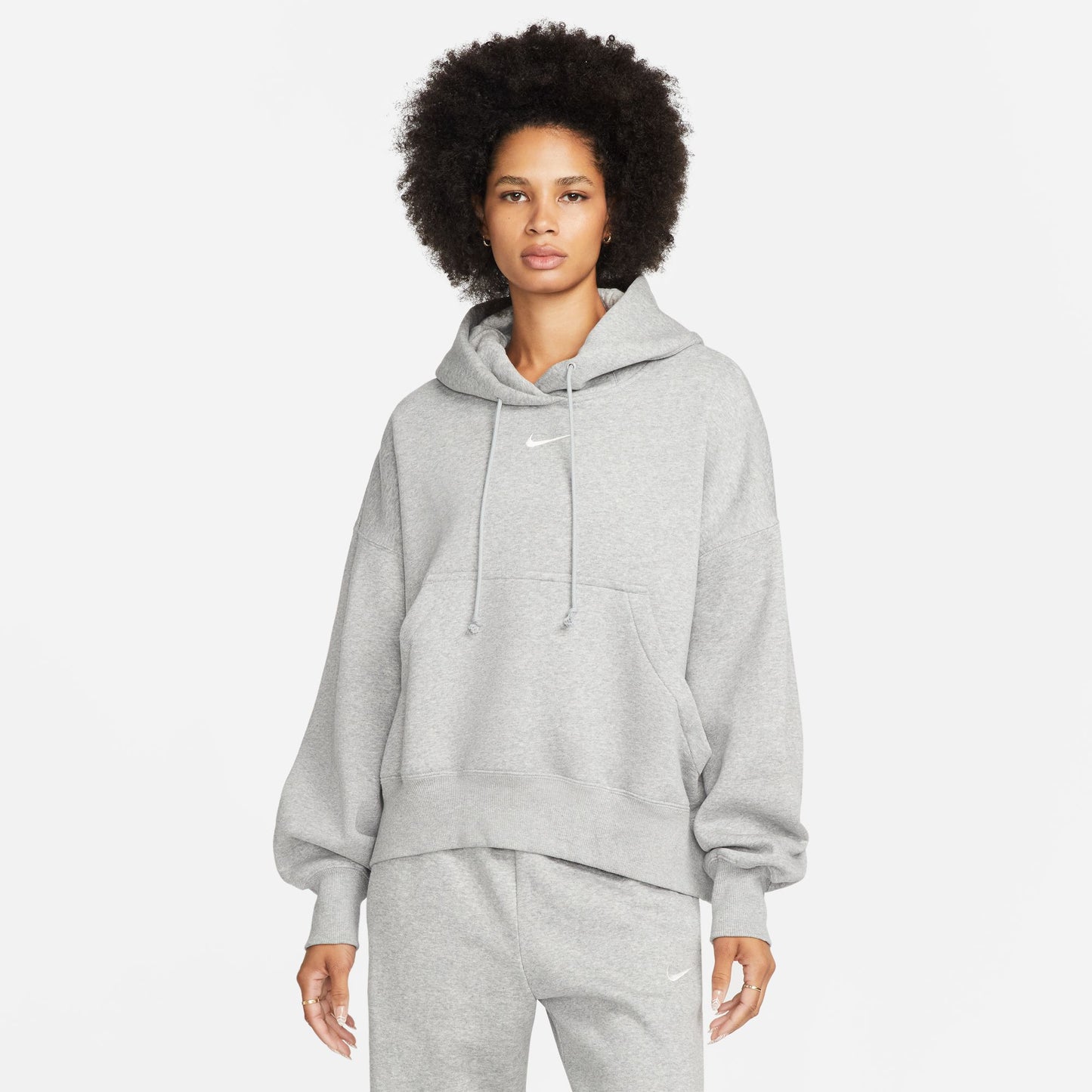 Nike Sportswear Phoenix Fleece Hoodie Grey DQ5858-063