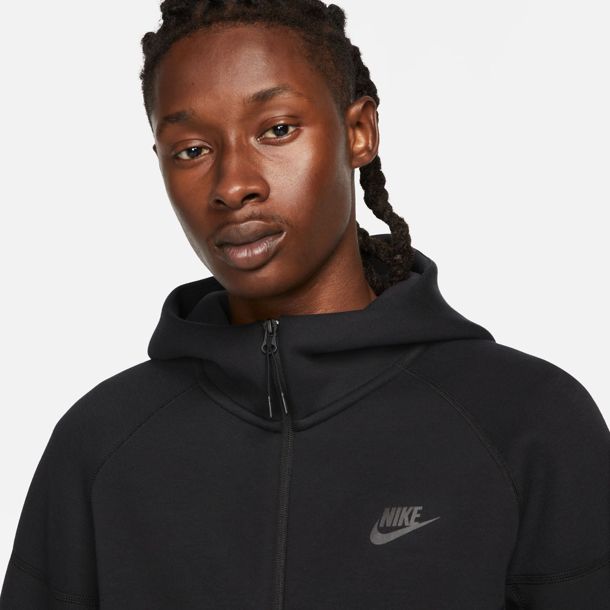 Black nike hoodie on sale