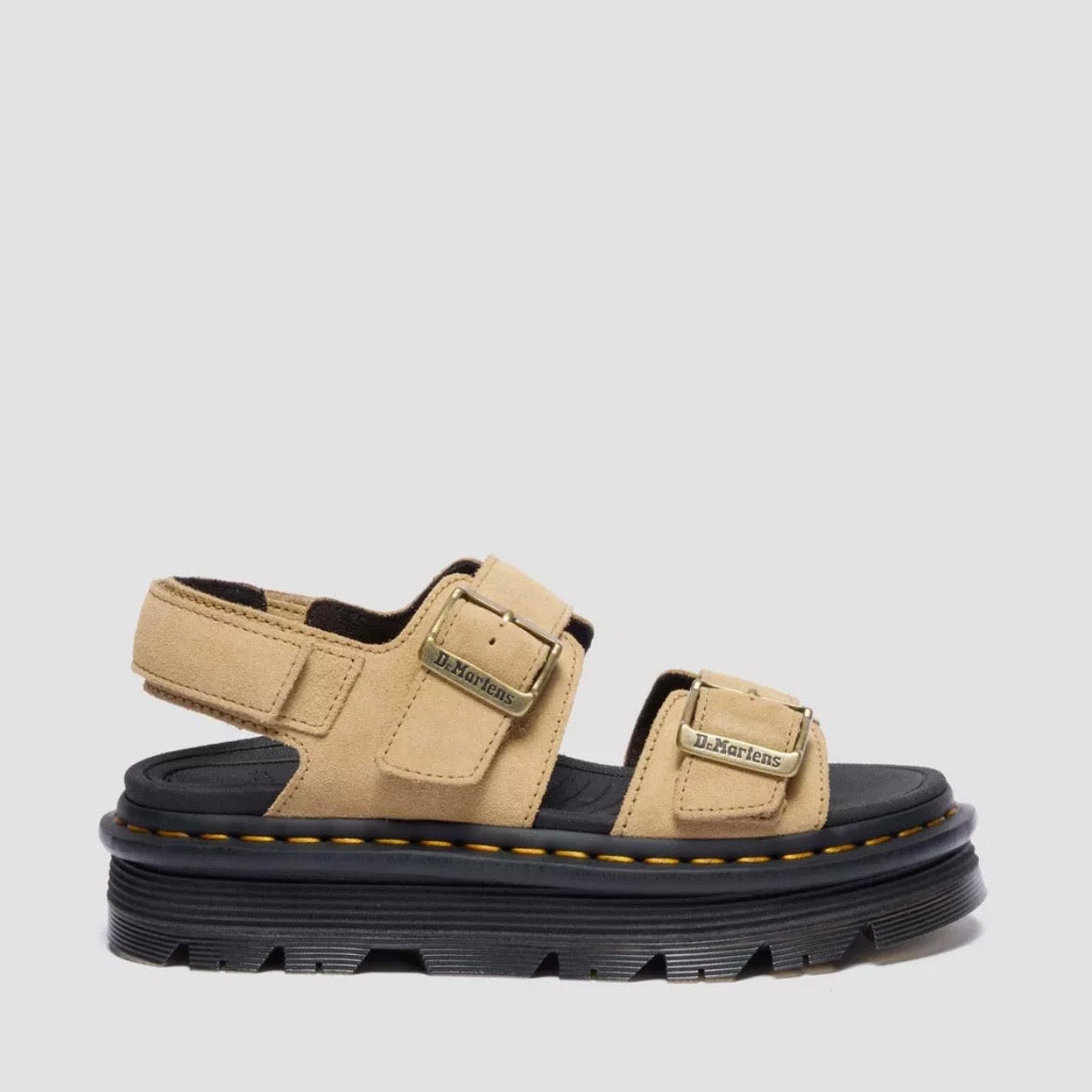 Dr.Martens Zebzag Sandale Tan E.H. Suede 42689200