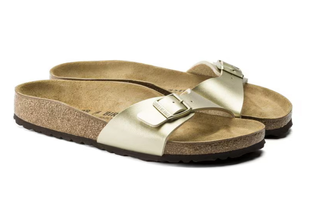 Birkenstock Madrid Birko-Flor Gold 1016106