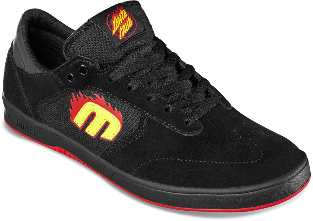 Etnies Windrow X Santa Cruz Black Red Perplex Shoeplex