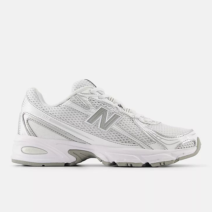 New Balance U740 WM2 White Metallic Silver Reflection