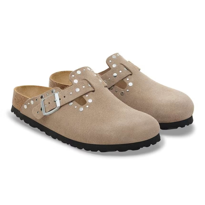 Birkenstock Boston Rivets Taupe 1030437