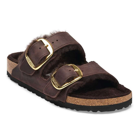 Birkenstock Arizona Big Buckle Shearling Habana 1032879