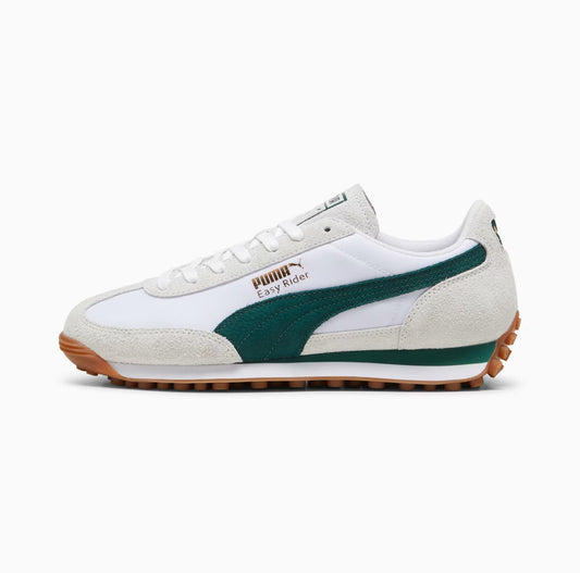 Puma Easy Rider Nylon Sneaker White Dark Myrtle 399661-01